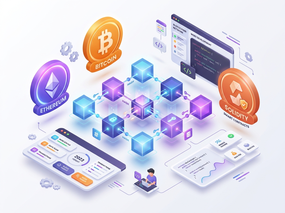 Blockchain Illustration