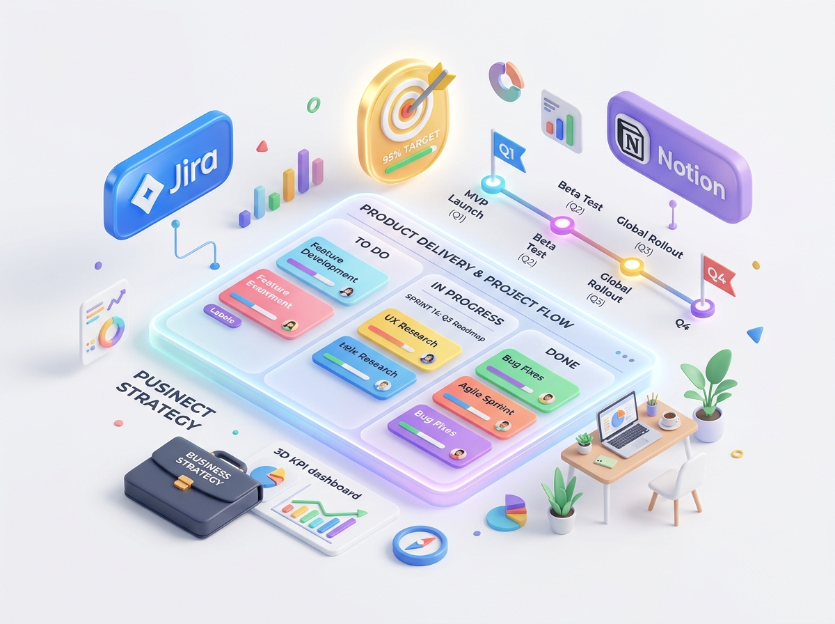 Business Management Illustration