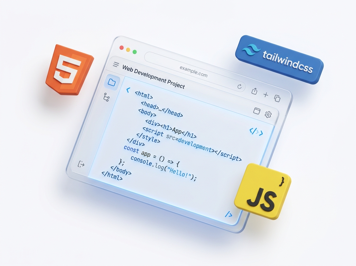 Web Development Illustration